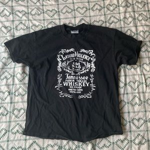 Lee Brand Whiskey Graphic Tee Size Large